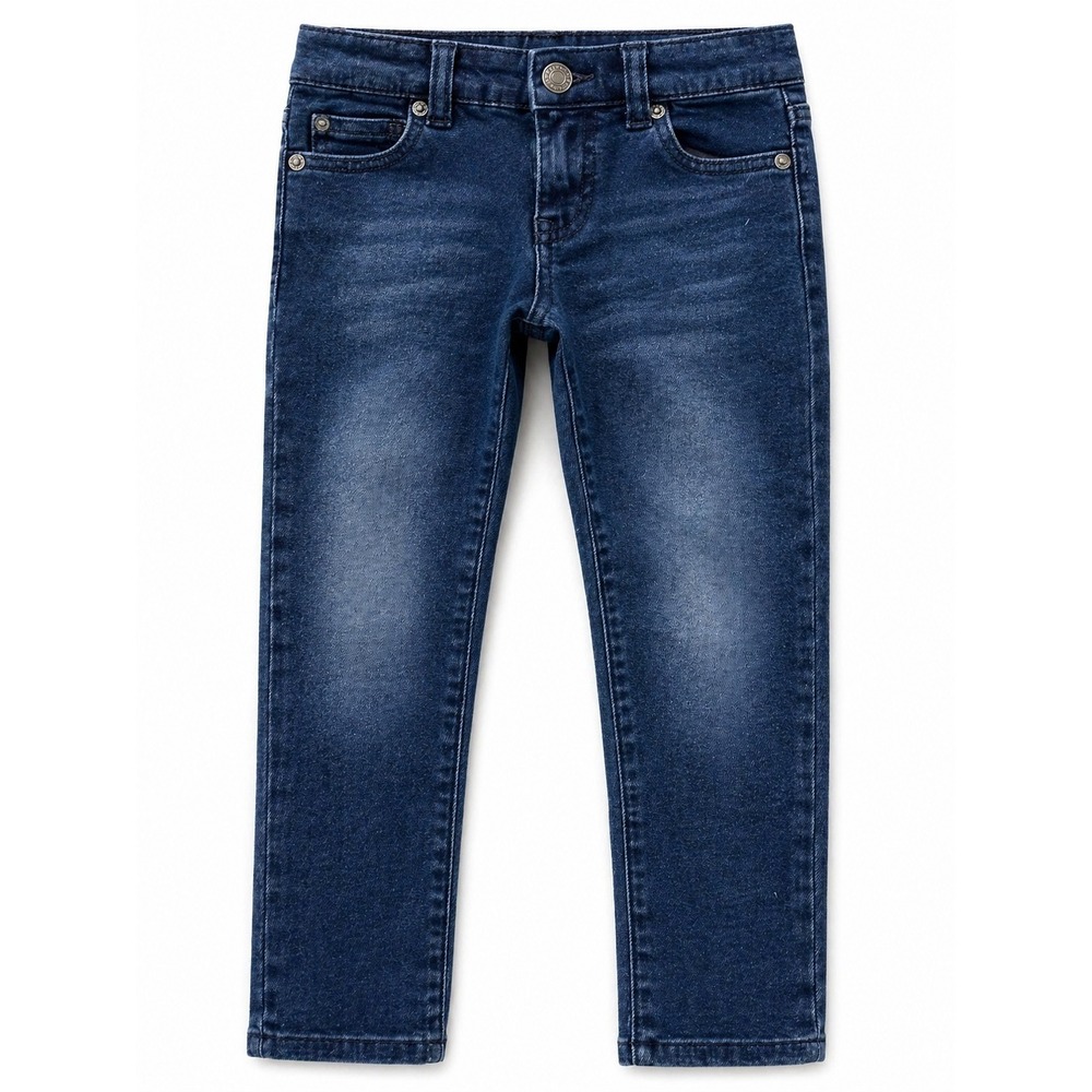Seven For All Mankind Kids Jeans Size 4T Dark Wash Skinny Denim Adjustable Waist